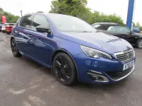 Used Peugeot 308 GT-line 147 HP (108 kW) 2016 Blue Hatchback
