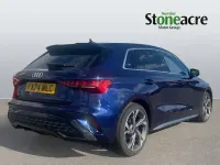 Used Audi A3 Sportback S-Line 150 HP (110 kW) 2024 Blue Hatchback