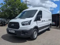 Used Ford Transit 130 HP (95 kW) 2018 White Van