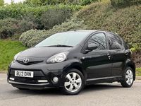Used Toyota Aygo 68 HP (50 kW) 2013 Black Hatchback