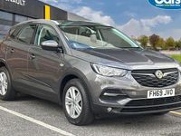 Used Vauxhall Grandland X 131 HP (96 kW) 2019 Grey SUV