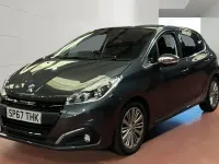 Used Peugeot 208 Allure 2017 Grey Hatchback