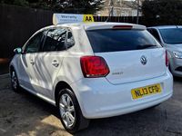 Used VW Polo Match 60 HP (44 kW) 2013 White Hatchback