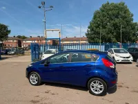Used Ford Fiesta Zetec 2014 Blue Hatchback