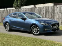 Used Mazda 3 2017 Blue Sedan