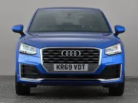 Used Audi Q2 S-Line 150 HP (110 kW) 2019 Blue SUV