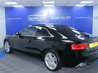 Used Audi A5 S-Line 190 HP (139 kW) 2016 Black Coupe