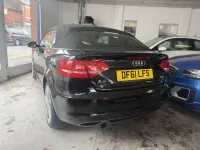 Used Audi A3 Cabriolet S-Line 140 HP (102 kW) 2012 Black Cabriolet