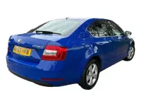Used Skoda Octavia SE Technology 115 HP (84 kW) 2019 Blue Hatchback