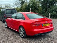 Used Audi A4 S-Line 211 HP (155 kW) 2009 Red Sedan