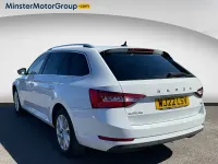 Used Skoda Superb SE Technology 218 HP (160 kW) 2022 White Estate
