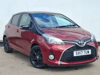 Used Toyota Yaris Design 99 HP (72 kW) 2017 Red Hatchback