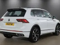 Used VW Tiguan R-line 150 HP (110 kW) 2021 White SUV