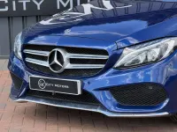 Used Mercedes C220 AMG line 2017 Blue Estate