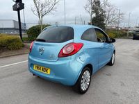 Used Ford Ka Zetec 69 HP (50 kW) 2014 Blue Hatchback