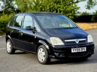 Used Vauxhall Meriva Club 2009 Black MPV
