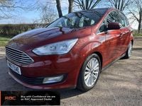 Begagnad Ford C-MAX Titanium 2018 Röd Minibuss