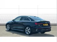 Used Audi A3 S-Line 147 HP (108 kW) 2022 Black Sedan