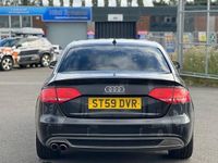 Used Audi A4 S-Line 143 HP (105 kW) 2009 Black Sedan