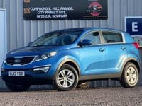 Used Kia Sportage 115 HP (84 kW) 2013 Blue SUV