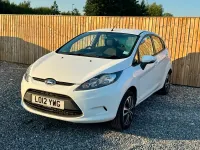Used Ford Fiesta 2012 White Hatchback