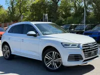 Used Audi Q5 S-Line 190 HP (139 kW) 2019 White SUV