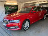 Gebraucht Skoda Superb SE L 150 PS (110 kW) 2020 Rot Kombi