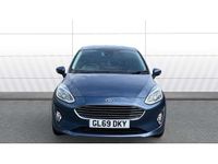 Used Ford Fiesta Titanium 100 HP (73 kW) 2019 Blue Hatchback