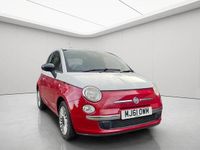 Used Fiat 500 Pop 69 HP (50 kW) 2012 White/red Hatchback