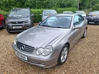 Used Mercedes CLK270 Avantgarde 170 HP (125 kW) 2004 Silver Coupe