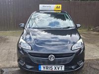 Used Vauxhall Corsa Edition 70 HP (51 kW) 2015 Black Hatchback