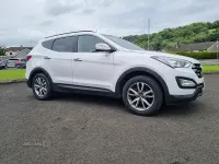 Used Hyundai Santa Fe Premium 197 HP (144 kW) 2013 White SUV