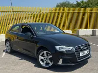 Used Audi A3 Sport 150 HP (110 kW) 2016 Black Hatchback
