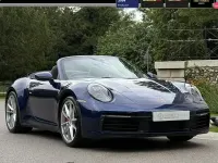 Used Porsche 992 450 HP (330 kW) 2019 Blue Cabriolet