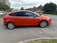 Used Ford Focus Zetec 2011 Red Hatchback