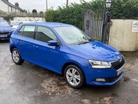 Used Skoda Fabia SE 60 HP (44 kW) 2021 Blue Hatchback