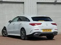 Used Mercedes CLA220 AMG Line Premium 190 HP (139 kW) 2020 White Coupe