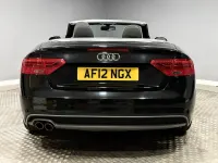 Used Audi A5 Cabriolet S-Line 177 HP (130 kW) 2012 Black Cabriolet