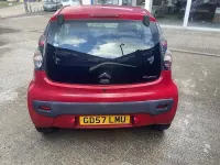 Used Citroën C1 67 HP (49 kW) 2008 Red Hatchback