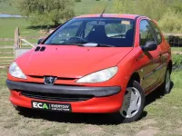 Used Peugeot 206 60 HP (44 kW) 2000 Red Hatchback
