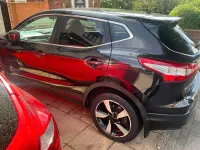Used Nissan Qashqai N-TEC 115 HP (84 kW) 2015 Black SUV