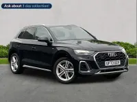 Used Audi Q5 S-Line 204 HP (150 kW) 2023 Black SUV