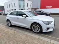 Used Audi A3 Sportback Sport 150 HP (110 kW) 2020 White Hatchback