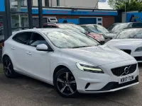 Used Volvo V40 R-Design 150 HP (110 kW) 2017 White Hatchback