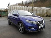 Used Nissan Qashqai N-Connecta 140 HP (102 kW) 2021 Blue SUV