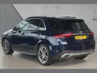 Used Mercedes GLE450 AMG AMG line 362 HP (266 kW) 2019 Blue SUV