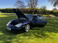 Usado Porsche 911 Carrera 4S 315 HP (231 kW) 2004 Azul Coupé