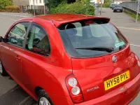 Used Nissan Micra Acenta 2008 Red Hatchback