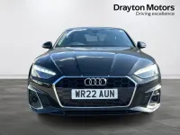 Begagnad Audi A5 S-Line 150 HK (110 kW) 2022 Svart Sportkupé