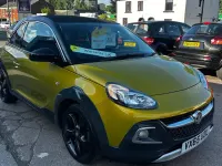 Used Vauxhall Adam Rocks 2015 Yellow Hatchback